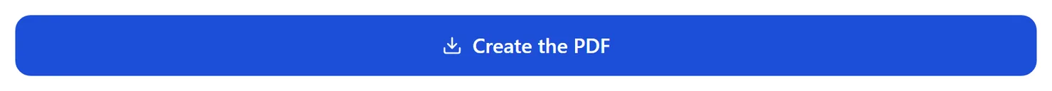 Select Create the PDF to download the finished document.