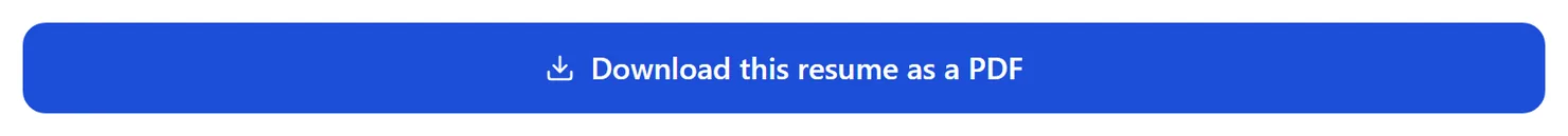 Select Download to save the finished resume as a PDF.