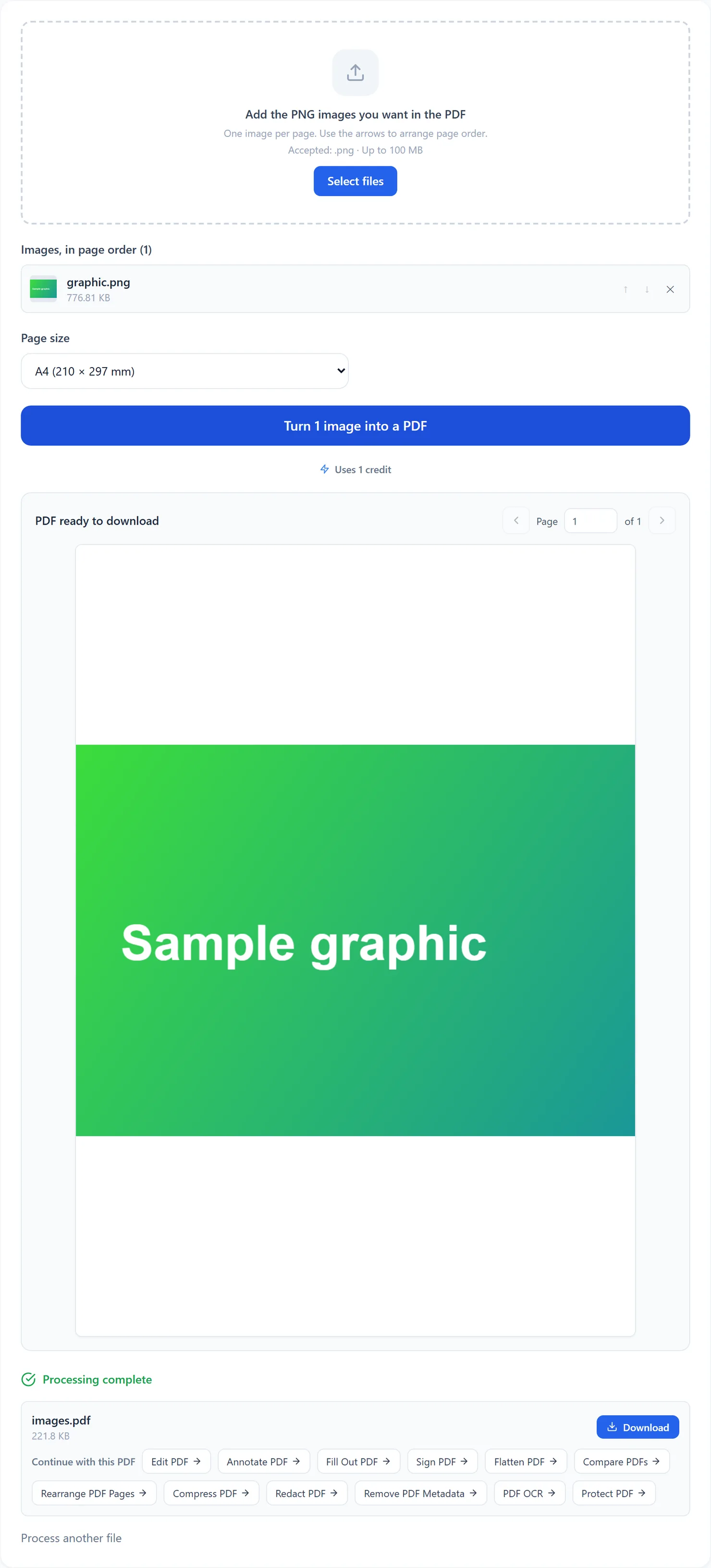 The PDF is ready to download.